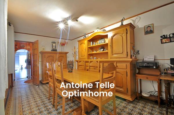 Maison d'habitation & commerce libre avec jardin clos en centre ville - Le Cateau