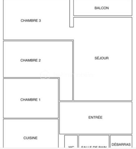 Appartement de 76,92 m²