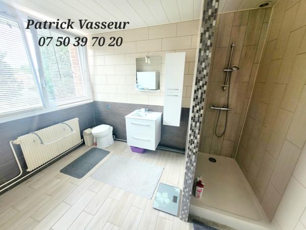 Flers-en-Escrebieux (59128) Maison mitoyenne 4 chambres Veranda Garage