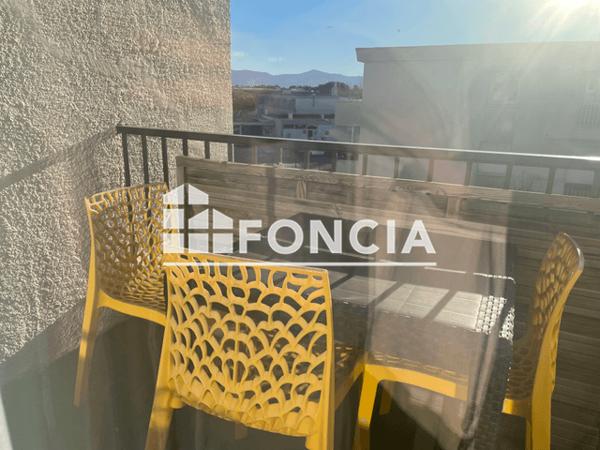 Location Studio meublé 18.48 m² - LES VOILIERS Canet En Roussillon 66140
