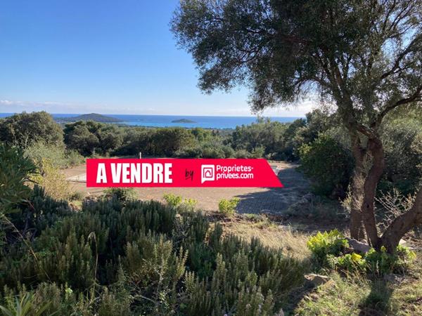 Propriété  édifiée  sur un GRAND TERRAIN avec une vue sur  MER & MONTAGNE  à  LECCI 20137