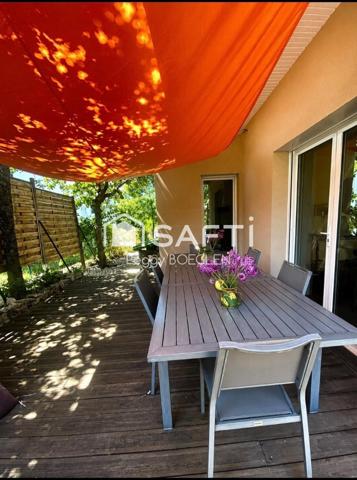 SUPERBE MAISON DE PLAIN PIED INDIVIDUELLE DANS UN QUARTIER RESIDENTIEL DE LABASTIDE MARNHAC
