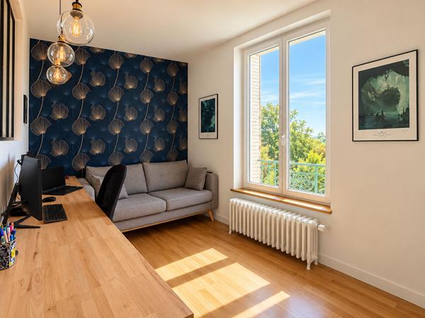 5 pièces au dernier étage avec Vue sur Saint Germain En Laye