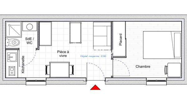 À vendre Appartement 2 pièces 28 m² - Lyon 69008