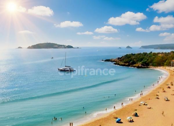 APPARTEMENT T2 VUE MER + PARKING ET PISCINE à vendre SIX-FOURS-LES-PLAGES (83)