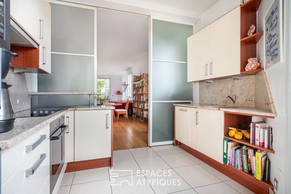 Loft en dernier étage avec terrasses et rooftop