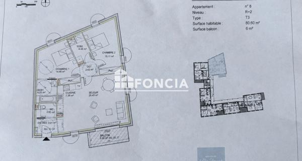 Location Appartement 3 pièces 80.8 m² - Saint-rémy-de-provence 13100