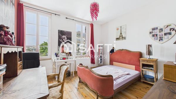 Maison 126 m2  4 chambres + jardin