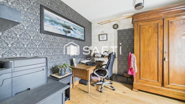 Maison 126 m2  4 chambres + jardin