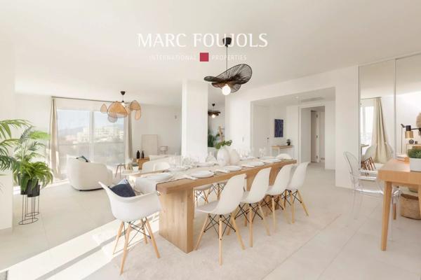 appartement neuf livré vue mer avec piscine sur le toit