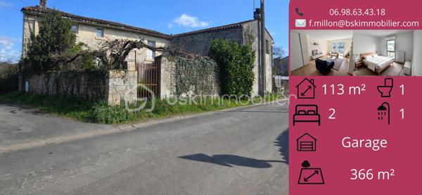 Maison ancienne de 113 m²