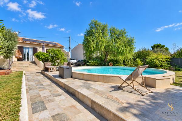 Maison 4 pièces de 120 m² avec jardin de 700 m², calme et verdure