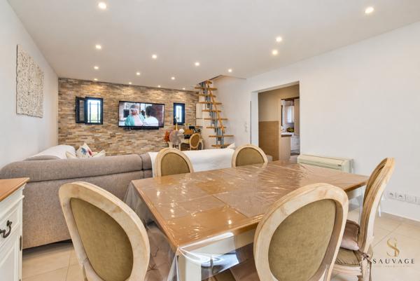 Maison 4 pièces de 120 m² avec jardin de 700 m², calme et verdure