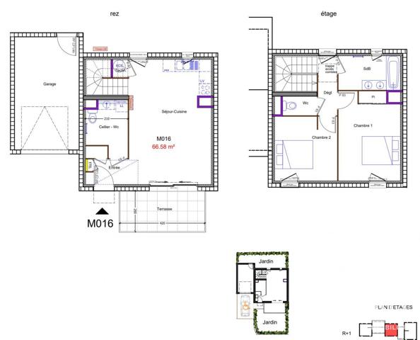 Maison (neuf) à vendre 3 pièces 66 m² Allinges