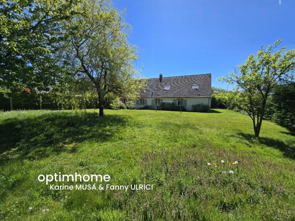 LA CAPELLE (02) - 🏡 Vente maison individuelle semi-plain-pied 182 m² avec 6 chambres, garage 🚗 et terrain ☘️
