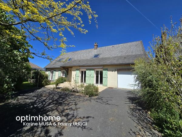 LA CAPELLE (02) - 🏡 Vente maison individuelle semi-plain-pied 182 m² avec 6 chambres, garage 🚗 et terrain ☘️
