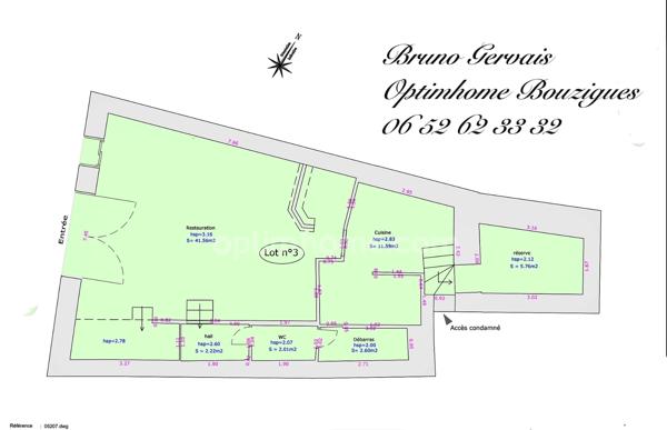 Fonds de commerce restaurant à vendre à Bouzigues – Emplacement exceptionnel, vue sur l’étang de Thau