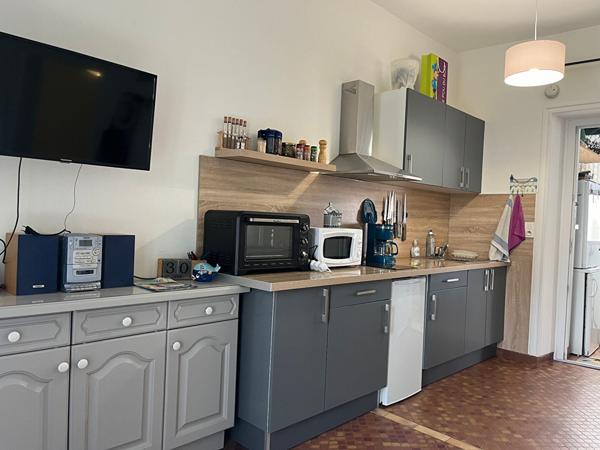 Plain-pied 2 chambres - centre ville