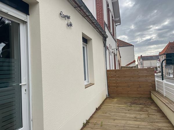 Plain-pied 2 chambres - centre ville