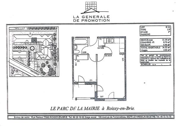 Appartement Type F2 au coeur du centre ville