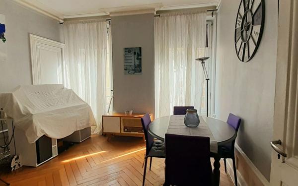 Appartement à vendre    3 pièces • 60 m2 Lyon 3