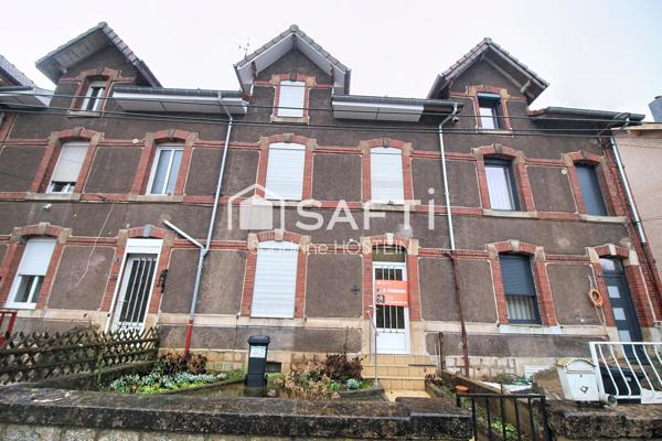 Maison mitoyenne de 100m2 avec terrasse;; jardin et garage