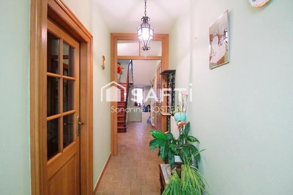 Maison mitoyenne de 100m2 avec terrasse;; jardin et garage