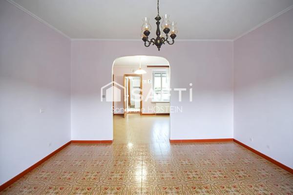 Maison mitoyenne de 100m2 avec terrasse;; jardin et garage