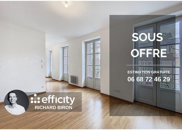 Appartement 2 pièces - 44 m² Exclusivité efficity