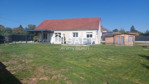 Maison de plain-pied avec vue dégagée et terrain de 1 003 m²