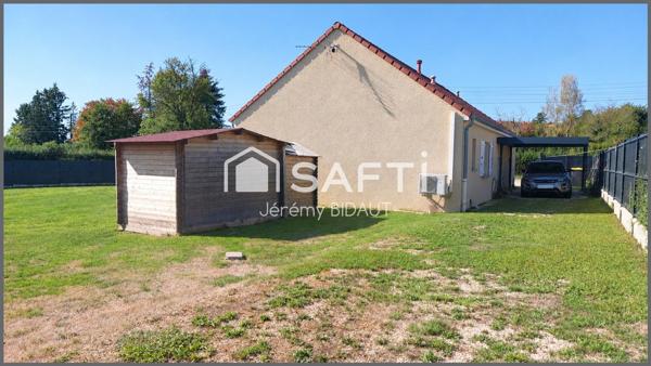 Maison de plain-pied avec vue dégagée et terrain de 1 003 m²