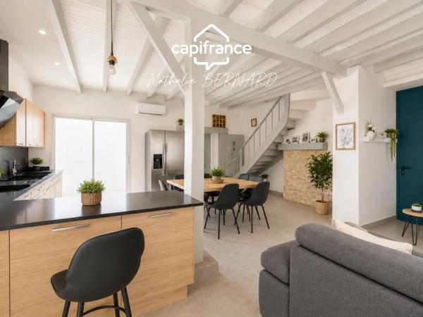 Maison 126 m² avec 4 chambres, terrasse sans vis-à-vis et garage - Granges-sur-Lot (47)