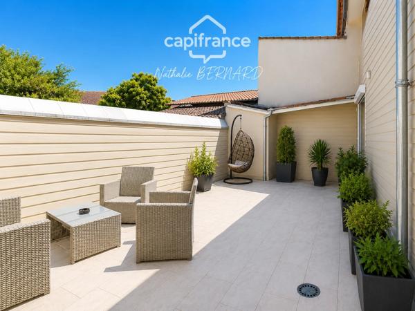 Maison 126 m² avec 4 chambres, terrasse sans vis-à-vis et garage - Granges-sur-Lot (47)