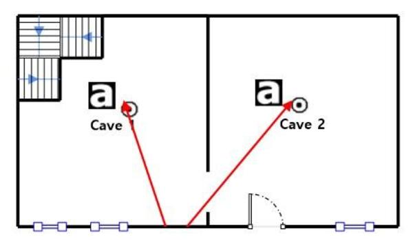 Maison de ville une chambre et bureau sur terrain de 237 m2