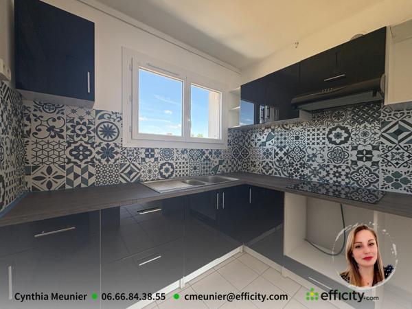 Appartement 3 pièces - 55 m² Exclusivité efficity