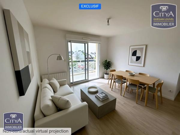 Appartement à vendre 2 pièces 38.95m² Trégueux (22950)