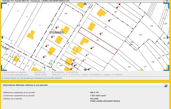 Terrain à construire à Lixing Les Saint Avold