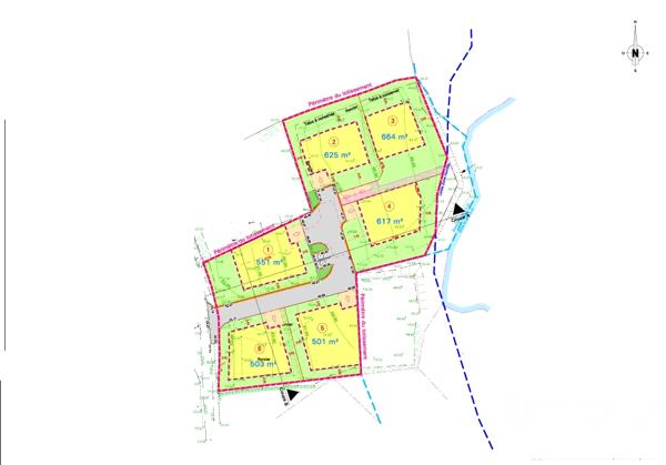 Terrain à vendre 551 m² Lesneven