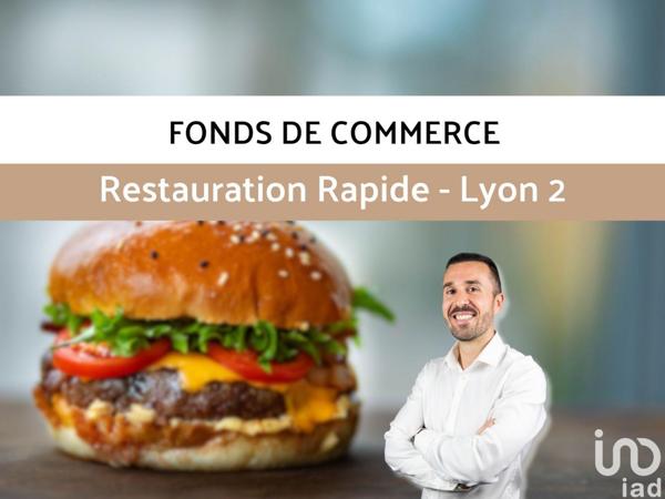 Restauration rapide à vendre 90 m² Lyon 2