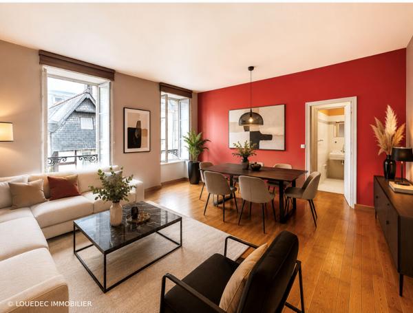 Appartement T2 - 51.28 m² , Quimper