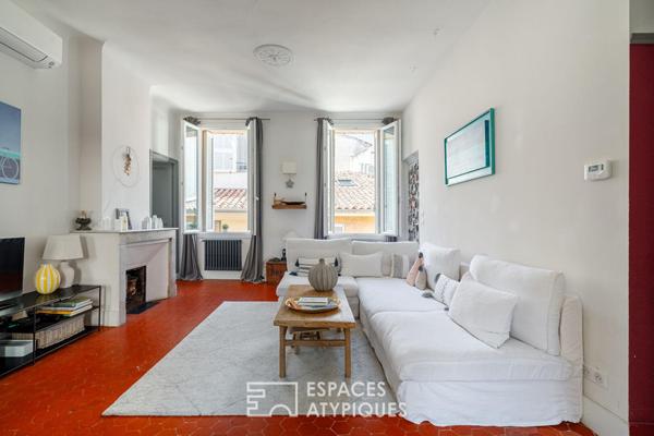 Appartement de charme avec terrasse en plein coeur du centre ville