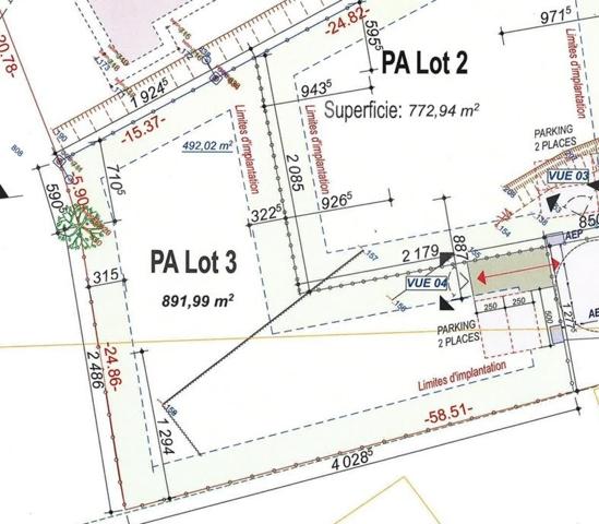 2 parcelles à vendre