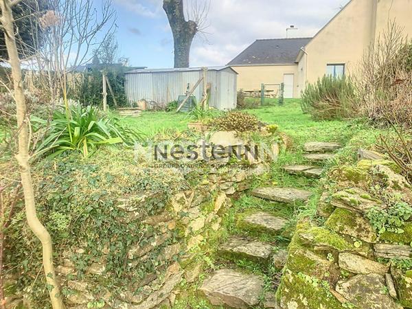 Maison 3 chambres avec jardin à vendre dans le centre d'Arzal