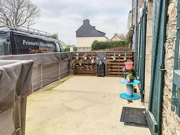 Maison 3 chambres avec jardin à vendre dans le centre d'Arzal