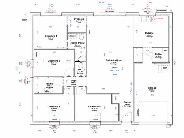 Maison de 2023 à Ligugé : confort, modernité et DPE A