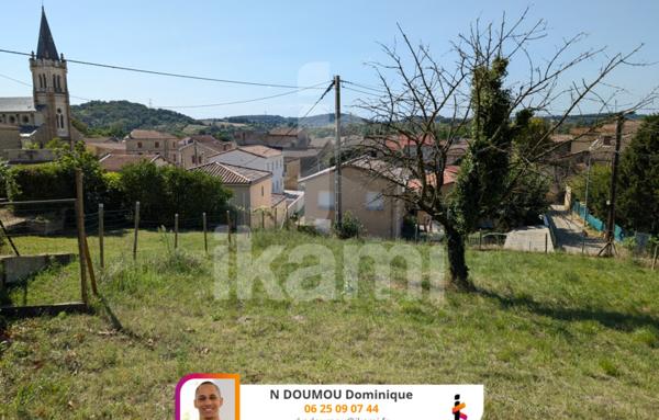 Clérieux terrain à batir de 782m2