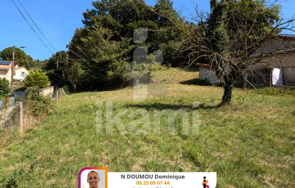 Clérieux terrain à batir de 782m2