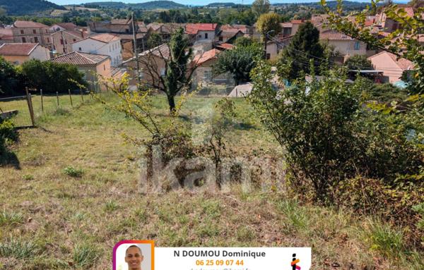 Clérieux terrain à batir de 782m2