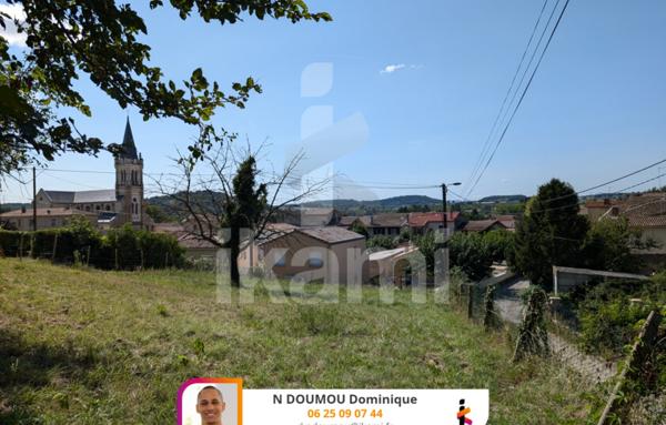 Clérieux terrain à batir de 782m2