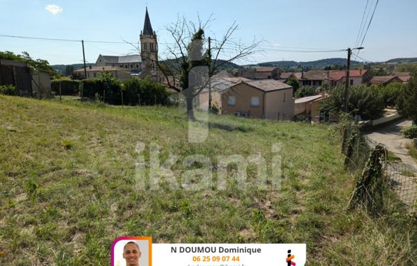 Clérieux terrain à batir de 782m2